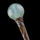 Close-Up Of Wizard's Crystal Staff With Swirled Design