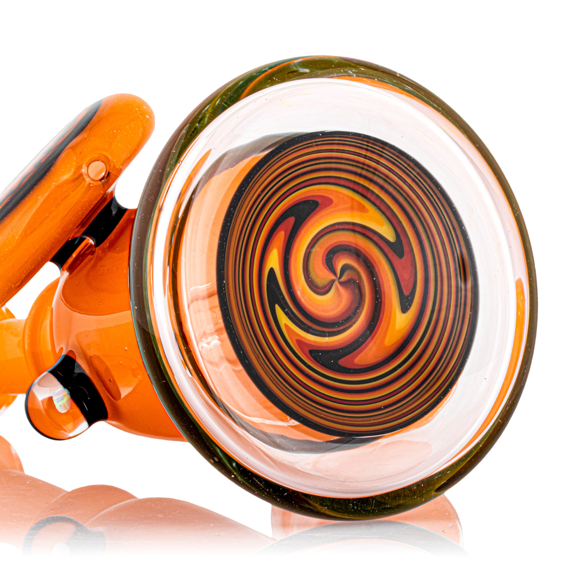 Cristobreaks Glass – Orange and Wig Wag Minitube 1