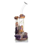 Envy Glass – Amethyst Chunk Rig with Titanium