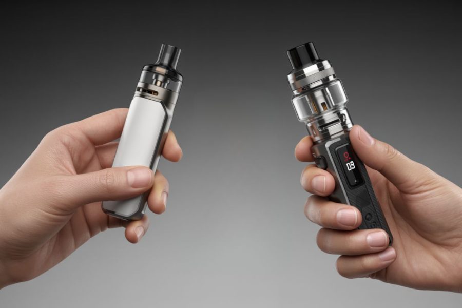 What’s the Difference Between a Vape Pod and a Vape Tank?