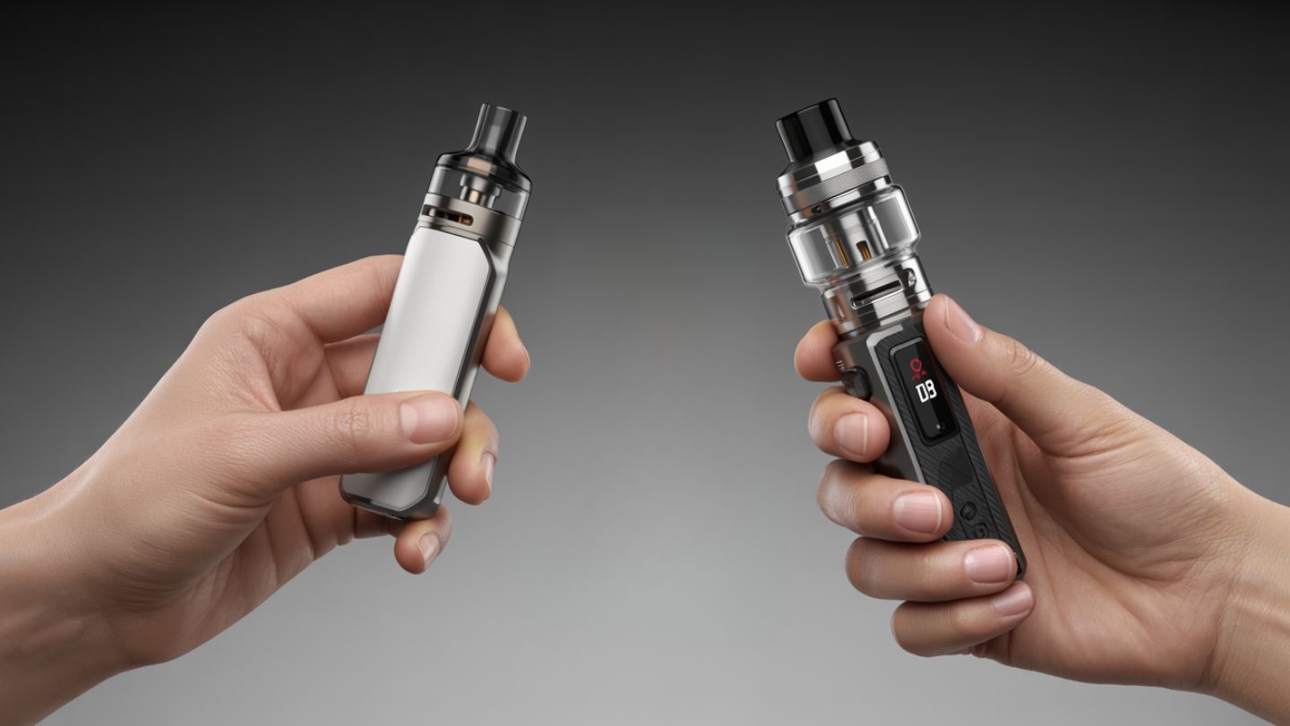 What’s the Difference Between a Vape Pod and a Vape Tank?